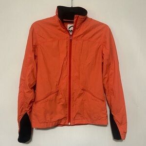 Mountain Khakis Jackson Hole EUC lightweight full zip orange jacket size S